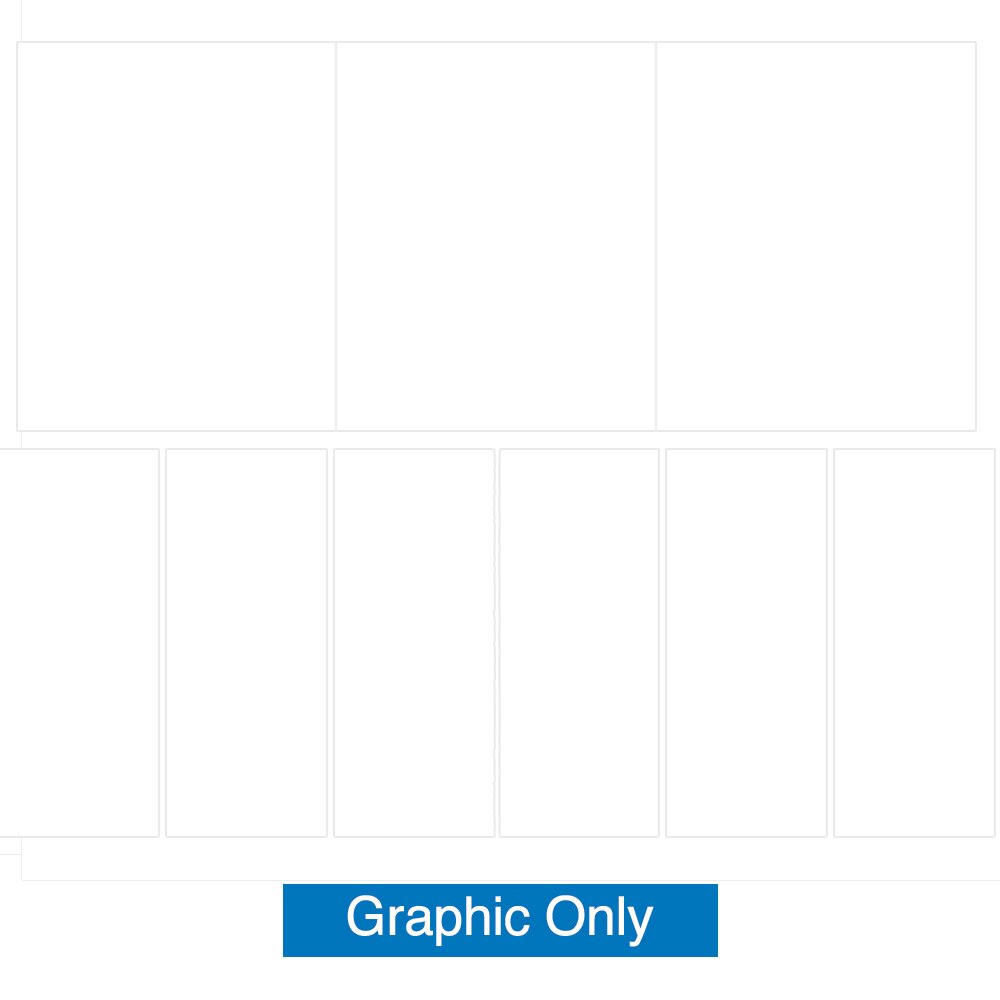 Showbird 120 20 x 10 Configuration F — Single Sided Block Out Panel